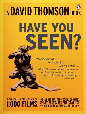 cover image of 'Have You Seen...?'